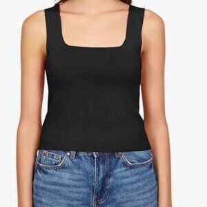 525 America EVA SQUARE NECK TANK & Overlay